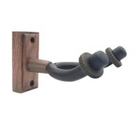 Generico Supporto per chitarra Supporto da parete per basso | Il muro con questa per montaggio a parete per chitarra con base in legno antiscivolo per chitarre elettriche, basso, ukulele