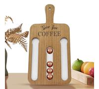 Generico Supporto per cialde di caffè, organizer per cialde di caffè,Porta vintage da parete con 14 - Organizer per coffee station per gli amanti del, per dispensa, hotel, appartament