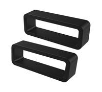 Genérico Supporto per cinturino in silicone da 18 mm, passante per cinturino, chiusura di sicurezza ed elemento organizer, protezione regolabile per accessori intelligenti, magazzino