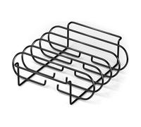 Generico Supporto per Costine BBQ | Base per Griglia con 4 Fessure Antiaderente Pratica | Supporto per di E Costine - per Casa, Picnic, Barbecue, all Aperto, Campeggio, Giardino, Festa