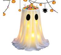 Genérico Supporto per fantasmi di Halloween, luminoso per conservare dolci, per porta anteriore, adatto per celebrazioni, benvenuti degli ospiti, festival autunnali