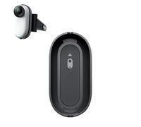 Generico Supporto per fotocamera da casco per Insta360 GO 3/GO 3S Action Camera Prospettiva in prima persona Supporto fisso per casco da moto Montaggio laterale