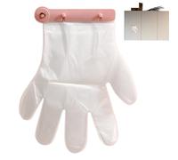 Genérico Supporto per guanti da parete | Organizzatore per guanti da cucina | Organizzatore domestico con dispenser e 100 panni per la manipolazione degli alimenti e la pulizia