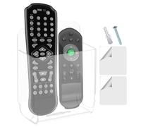 Genérico Supporto per il controllo remoto a parete: organizer per montaggio a parete per TV, aria condizionata e controller per ventola | nella scatola di immagazzinaggio per soggiorno, do