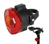 Genérico Supporto per localizzatore di biciclette - Montaggio antifurto per tubo sella | Portarotolo impermeabile con riflettori unisex per e scooter