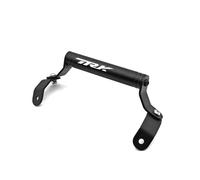 Generico Supporto Per Navigatore GPS Per Moto Compatibile Con Per Benelli TRK702 TRK702X 2022-2024 Da Installare Sul Parabrezza Anteriore con barra trasversale(Nero 2)