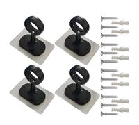 Genérico Supporto per per Tende da soffitto - Appendiabiti telescopico per Armadio e soffitto, 4 Pezzi Regolabili da 25 a 32 mm per Armadio e Porta Camera da