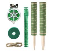 Generico Supporto per Piante di Monstera, Riutilizzabile Naturale, Pali di Sostegno per Le Piante, per Filodendro Piante da Interno Vaso fioriera Balcone Patio Giardino Serra