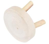 Generico Supporto per Piante in Legno, Piccolo Sgabello Rotondo, Robusto | Balcone e Giardino, Alza i Vasi da Terra, Dimensioni con Tolleranza 1cm