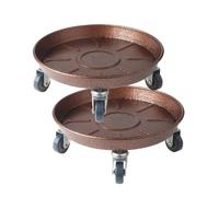 Generico Supporto per Piante Robusto su Ruote, Carrello Mobile da 50 cm per vasi da Interno ed Esterno, trasportatore Mobile per Piante con rotelle, Soluzione di stoccaggio per Il Giardino Resistente