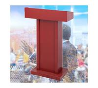 Generico Supporto per podio Portatile in Metallo per lezioni e presentazioni, leggio Regolabile con Ampia Superficie di Lettura, Perfetto per Chiesa, Scuola, Ufficio, concerti e conferenze.