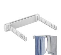 Genérico Supporto per sacchetti per immondizia, supporto per sacchetti di rifiuti montabile a parete | struttura pieghevole per porte del bagno armadio cucina roulotte lavanderia ed esterni