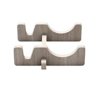 Generico Supporto per Skateboard Rastrelliera in Legno Antiscivolo | Porta Skateboard da Pavimento Per Palestra Interna, Camera da , Garage, Donne, Allenatori e Collezionisti