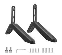 Generico Supporto Per Supporto TV - Base Rialzata In Lega Di Alluminio, Design Del Di Stabile, Protezione Dei Piedini Antiscivolo, Struttura Della Piattaforma Regolabile Con Cuscinetto Di Caric