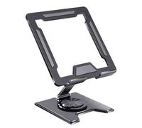 Generico Supporto Per Tablet - Attacco Per Dock Pieghevole Per Scrivania,Stand da Tavolo per Tablet,per Auto Letti Scrivania Monitor Ufficio Comodino Cucina e Viaggio