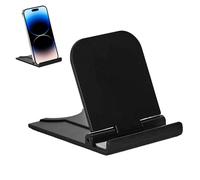 Generico Supporto Per Tablet Pieghevole - Supporto Per Staffa Per Smartphone Pieghevole 8x6 Cm, Support Per Telefono Da Tavolo Regolabile Portatile Per Viaggi, Campeggio, Camera Da, Soggiorno, Casa