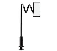 Genérico Supporto per telefono a collo d'oca, supporto per cellulare su comodino, collo regolabile a 360° per cuscino cucina tapis roulant comodino