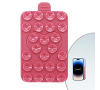 Generico Supporto per telefono a, per telefono - Supporto per antiscivolo Love su entrambi i lati,Custodia per cellulare a forte aspirazione, custodia adesiva in silicone per uomo, donna, vari