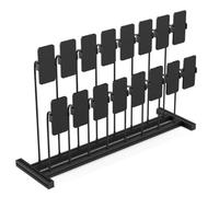 Generico Supporto per Telefono Cellulare da Tavolo Girevole a 360°, Supporto Multi-Telefono Regolabile in Altezza con 16 posti per Il Controllo di Gruppo, Perfetto per casa, Ufficio e riunioni