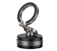 Generico Supporto per telefono con aspirapolvere - Robusto supporto a, universale per cruscotto | Braccio di rotazione regolabile con base antiscivolo per parabrezza auto, scrivania, bancone del