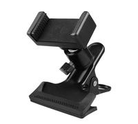 Generico Supporto per telefono con morsetto - Supporto per telefono con rotazione a 360 gradi per chitarra e basso, testa della chitarra antiscivolo, clip per per trasmissione dal antiscivolo