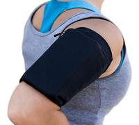 Genérico Supporto per telefono da corsa: cinturino da polso sicuro e per telefono a prova di sudore per camminare, camminare, andare in bicicletta, fascia elastica regolabile per il braccio, comodo