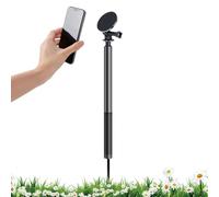 Genérico Supporto per telefono da golf | Supporto per cellulare da golf - Altezza regolabile a 360 gradi girevole estensibile con magnete per video giardino cucina esterna Vlogging casa palestra