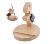 Generico Supporto Per Telefono Da Scrivania,Cavallino In Legno Antiscivolo Per La Casa | Base per Telefono per Uffici - Per Videochiamate Registrazione Streaming Live Studio Soggiorno Cucina Bagno