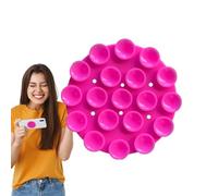 Generico Supporto per telefono per auto a, supporto per telefono a | Supporto per cellulare a specchio per | adesivo per per, supporto per in silicone, su