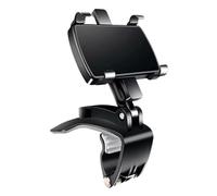 Generico Supporto per telefono per auto - Supporto girevole in ABS per cruscotto | di navigazione per specchietto retrovisore multifunzionale - Accessorio interno regolabile per per sm