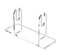 Generico Supporto Per Ventaglio Da Esposizione | Supporto Acrilico per Ventagli Portatili, Oggetti Scena per Teatro Mostra Espositiva e Rack Display Strumento Rinfrescante Manuale