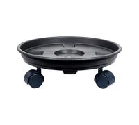 Generico Supporto Piante con Ruote - Sottovaso Robusto | Carrello Portavaso Mobile con Scorrimento Fluido - Struttura Durevole PP Resina | Interno Terrazza Esterno Serra Fiori Agrumi