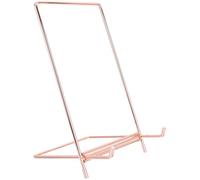 Generico Supporto Porta Ricettario in Acciaio Inox per Piatti da Esposizione e Cornici, Espositore da Tavolo Stabile per Libri di Cucina e Opere d'Arte, Adatto per Casa e Ufficio