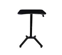 Generico Supporto Portatile Regolabile per Laptop con 4 Ruote, leggio Versatile per aule, chiese, concerti - Podio Portatile spazioso con Design Scorrevole - Bianco