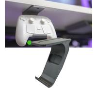 Generico Supporto stabile da scrivania per controller di gioco supporto per Steam Controller 2 con viti, staffa di fissaggio da tavolo stampata in 3D salvaspazio anti-caduta