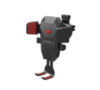 Generico Supporto universale for telefono da auto a ventosa con braccio telescopico e rotazione a 360°(Air vent Red)