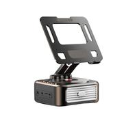 Generico Supporto universale tablet | Girevole 360° regolabile con impugnatura antiscivolo | Per diffusori stereo domestici,Per bambini, cucina, piano bar, scrivania, ufficio, auto, parete, casa