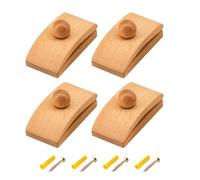 Generico Supports Muraux Pour Tapisseries | Présentoir Pour Courtepointes, Lot De 4 Pinces À Couvertures | Crochets Décoratifs Élégants Et Polyvalents Pour La Chambre, Le Bureau Ou La Maison