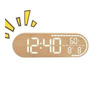 Generico Sveglia Digitale - Facile Da Leggere E Completamente Silenzioso - Orologio per la Camera da | Per Il Soggiorno, L'Ufficio, Il Garage, La Palestra, Bagno, La Casa Di Campagna E Gli Anziani