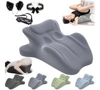 Generico Sweet Spot Pillow,27° Angle Perfect Position Ergonomic Contoured Support Pillow,Multi-Functional Memory Foam Lounger Cushion Back Support,Ideal For Sitting/Lying (Gray, size)