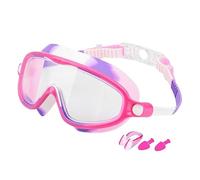 Generico Swim Goggles Kids - Wide Frame HD Anti Fog Design, Leak Proof Silicone Seal | Waterproof Swimming Glasses For Boys Girls, Pool, Beach, Diving, Training, Outdoor Water Sports Use