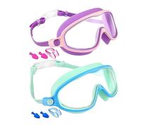 Generico Swim Goggles | Wide View Swim Goggles for Kids | No Leaking Anti-Fog Eyewear Glasses for Beach Pool Snorkeling Diving Summer Girls Boys Children Toddler
