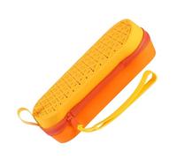 Generico Swimming Goggles Case - Silicone 19.5x7.5x7.5cm | Waterproof Zipper Eyeglass Storage Box, Portable With Drain Hole | Protective Case For Diving Pool Ski Snow Goggles Women Travel Use
