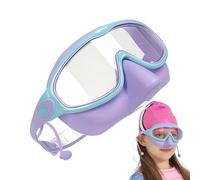Generico Swimming Goggles - Sun Protection Leak-Proof with Adjustable Buckle - Swim Pool Goggles for Kids,for 3-14 Years Old Girls Class Training Beach Amusement Park