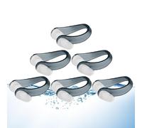 Generico Swimming Nose Clips - 6 Piece Waterproof Silicone Set, Non-Slip Anti-Choke Breathing Guard, Soft Training Plugs | Comfort Fit Underwater Protector for Kids Adults Surfing Diving Pool