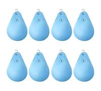 Generico Swimming Pool Water Bags,8X Water Weights for Pool with Hook - Leakproof Thick PVC Antifreezing Winter Tarp Weights Heavy Duty Swimming Closing for Pools Tent Outdoor