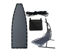 Generico Swing Chair Replacement Cloth, Garden Swing Seat Cover Pad, Comfortable Fabric Cushion, Ideal for Balcony, Indoor Corner, Outdoor Patio, Yard, Porch, Lounge, Home Seating