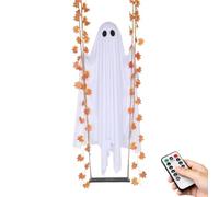 Generico Swinging Ghost | Light Up Spooky Ornaments with Remote Control