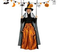Generico Swinging Witch - 1.8 Metres | Life Size Halloween Outdoor Prop