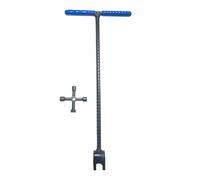Generico T Shaped Valve Shut Off Wrench - Heavy Duty Plumbing Spanner, Durable Irrigation Key, Reliable Lawn Garden Backyard Tool, Strong Utility Accessory | Ideal Outdoor Maintenance Support